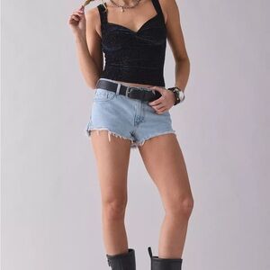 BDG Georgie Denim Cutoff Shorts